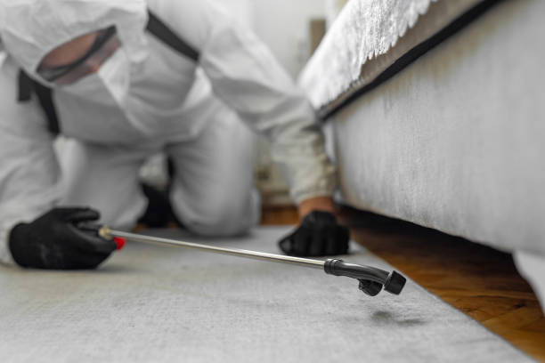Professional Termite Control technician working in Fitzgerald, GA